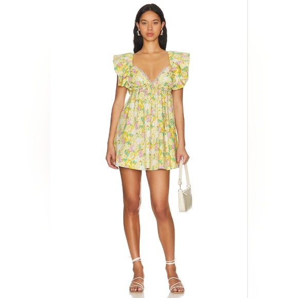 For Love And Lemons Tamra Mini Dress - Picture 4 of 8